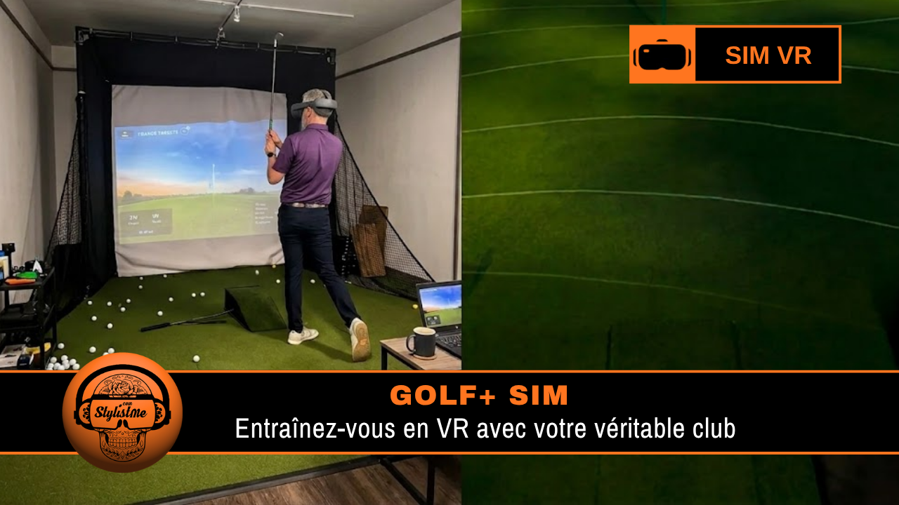 Golf+ Sim simulateur golf VR