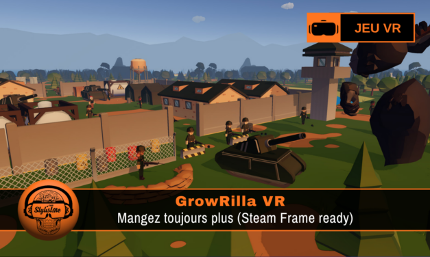 GrowRilla VR : mangez, grandissez et écrasez vos ennemis en VR