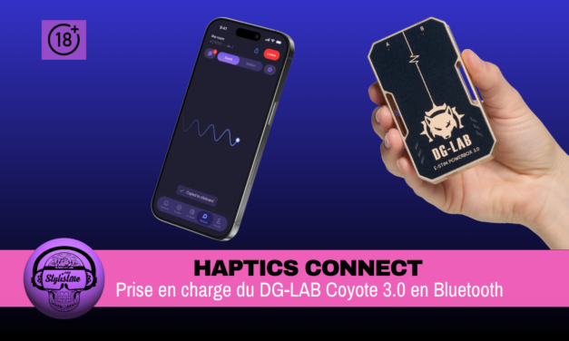 Haptics Connect : prise en charge du DG-LAB Coyote 3.0 en Bluetooth