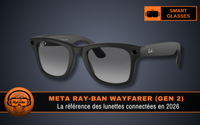 Meta Ray-Ban Wayfarer Gen 2 : style intemporel et assistant Meta intégré