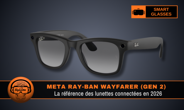 Meta Ray-Ban Wayfarer Gen 2 : style intemporel et assistant Meta intégré