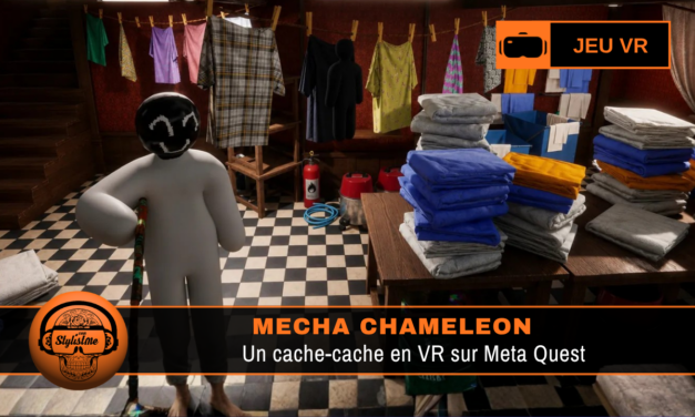 Mecha Chameleon VR : cache-cache VR sur Meta Quest