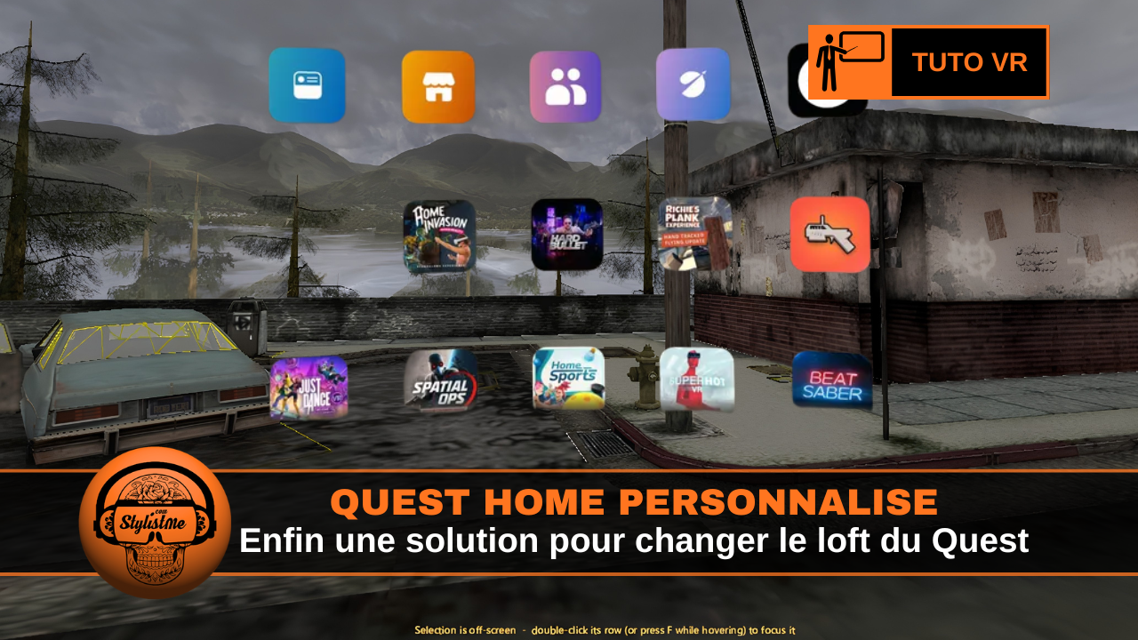 Personnaliser Home Meta Quest