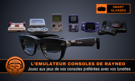 RayNeo X3 Pro émulateur console jeu vidéo rétro en natif !