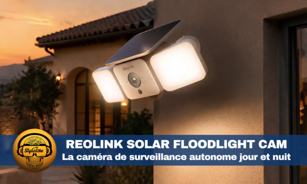 Reolink Solar Floodlight Cam : caméra solaire avec projecteur 2K