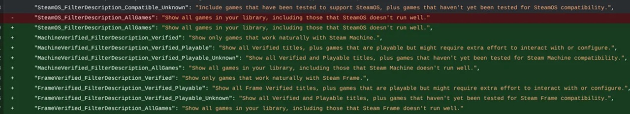 Filtre Frame Steam