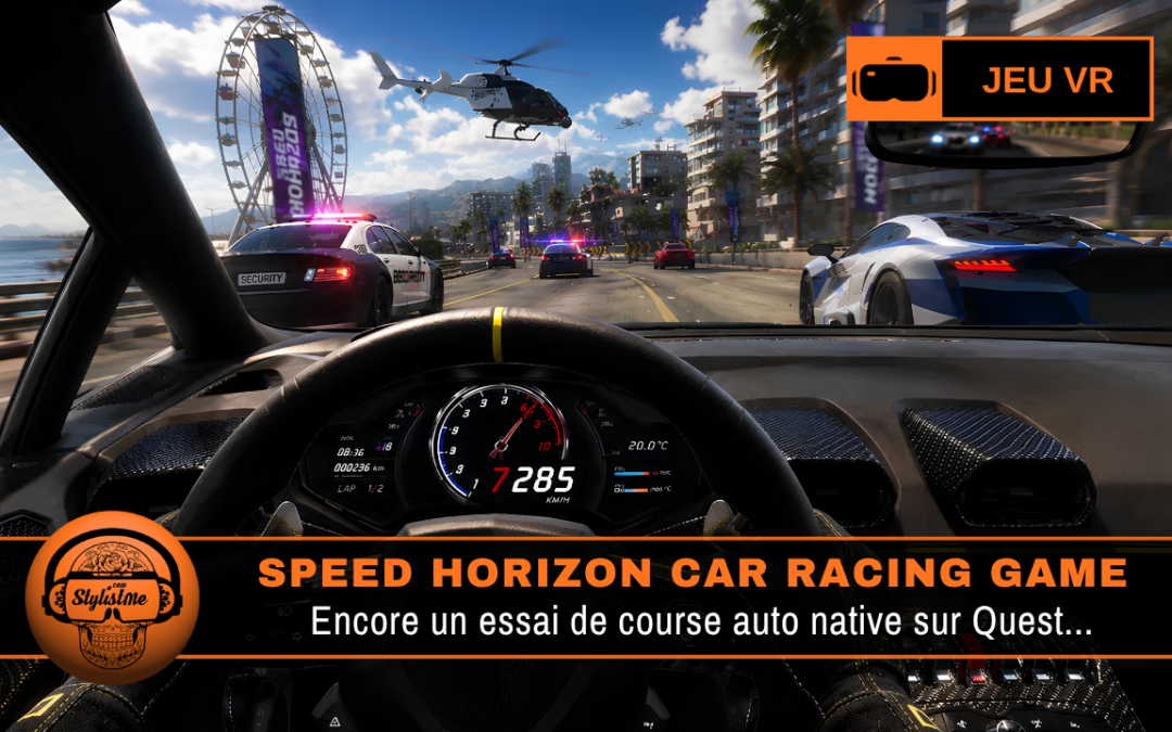 Speed Horizon VR : course automobile sur Meta Quest