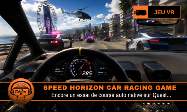 Speed Horizon VR : course automobile sur Meta Quest
