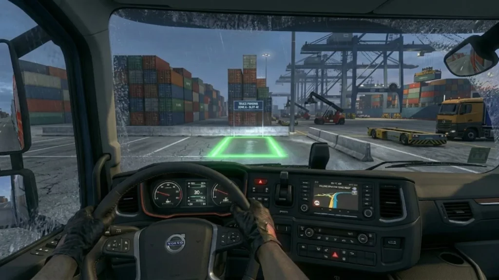 Truck Simulator test simulateur camion VR Truck Simulator test simulateur camion VR