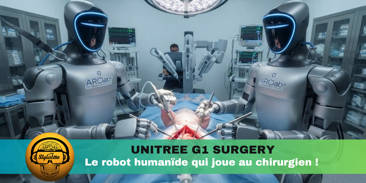Unitree G1 surgery : le robot humanoïde chirurgien