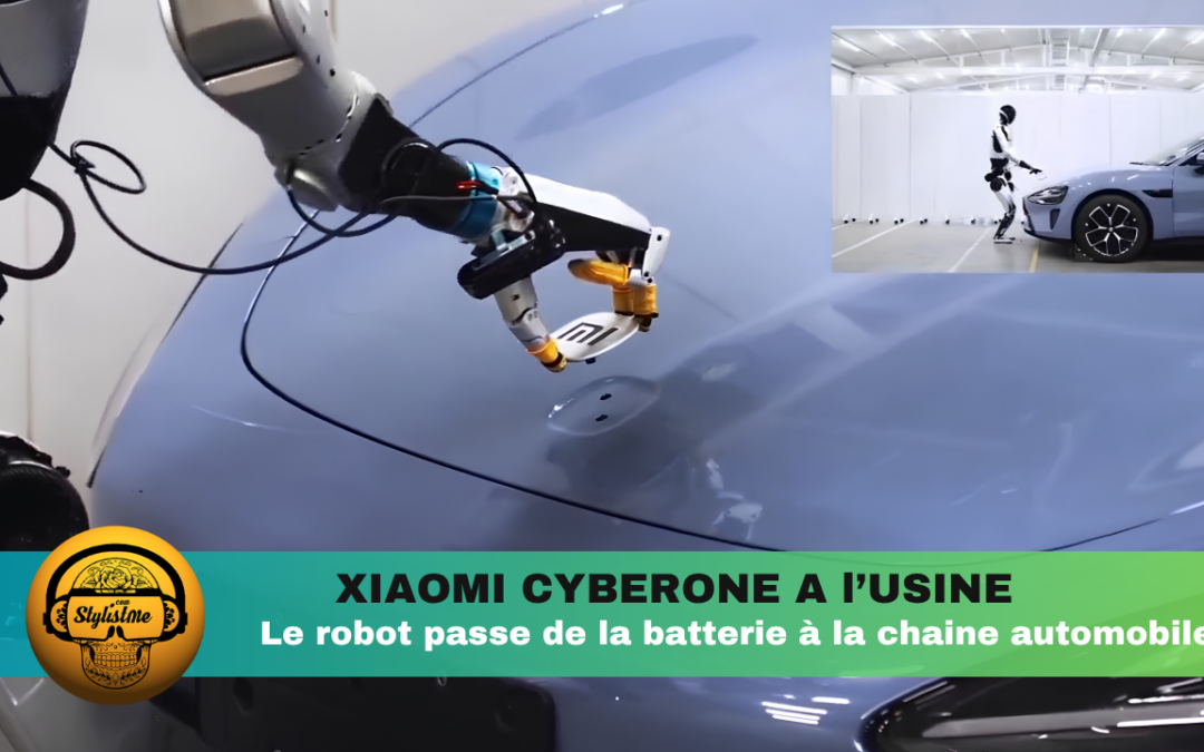Xiaomi CyberOne usine : le robot humanoïde talonne l’opérateur sur la chaîne