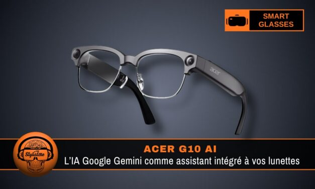 Acer G10 AI : comment l’IA Gemini redéfinit les lunettes connectées