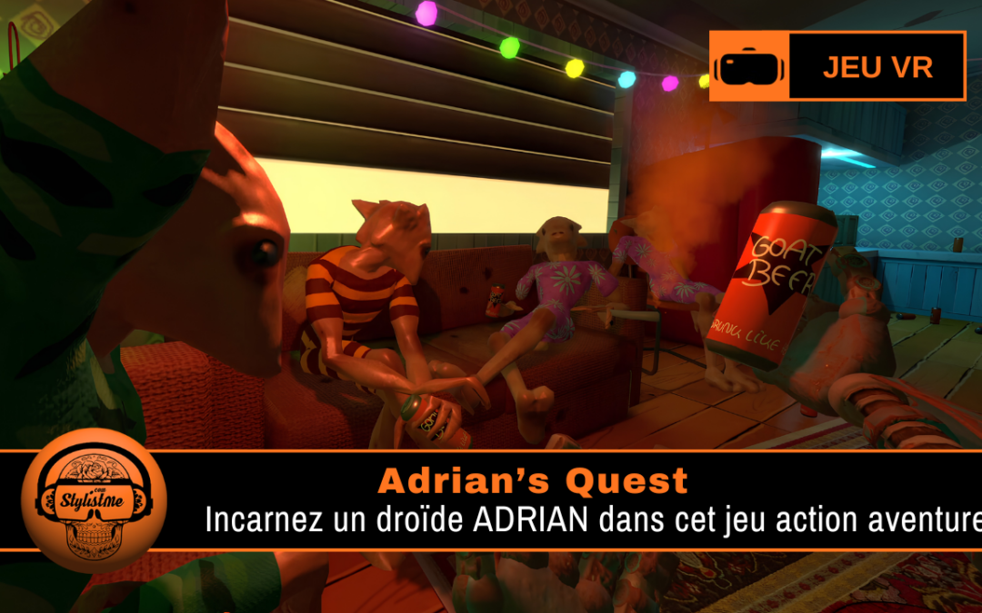 Adrian’s Quest : action-aventure VR physique sur SteamVR
