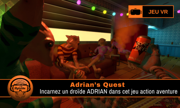 Adrian&rsquo;s Quest : action-aventure VR physique sur SteamVR