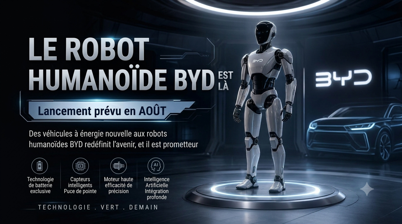 BYD robot humanoïde Tesla