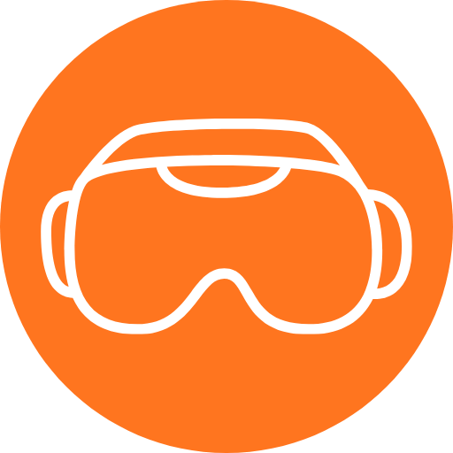 Casque VR icone