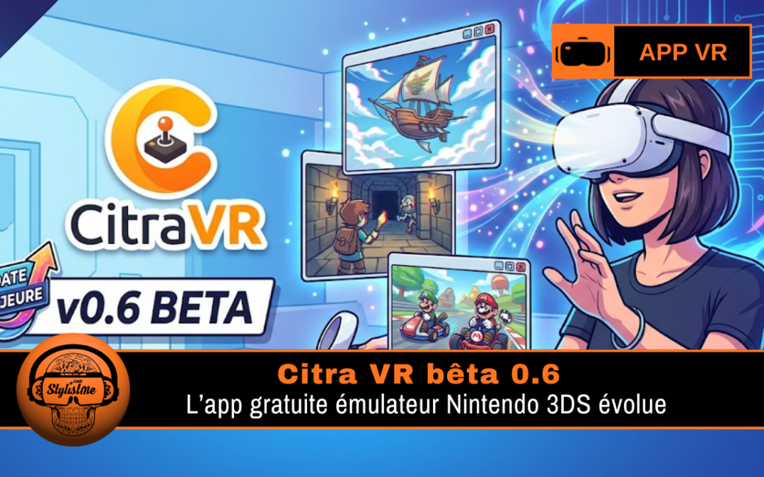 CitraVR bêta v0.6 : l&rsquo;émulateur 3DS qui rejoint Valve