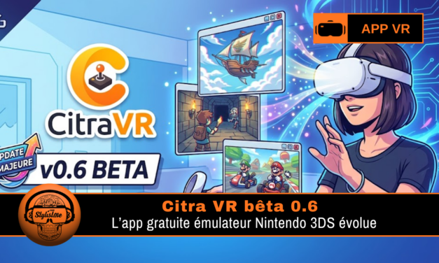 CitraVR bêta v0.6 : l&rsquo;émulateur 3DS qui rejoint Valve
