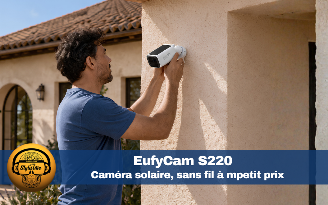 EufyCam S220 : caméra solaire extérieure sans fil et sans abonnement