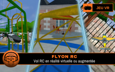 FLYON RC : vols miniatures et courses aériennes sur Meta Quest