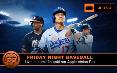 Friday Night Baseball en live immersif sur Apple Vision Pro