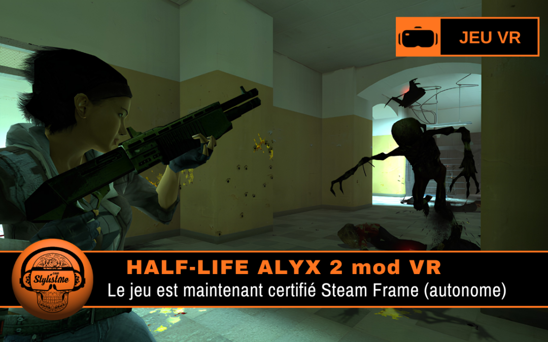 Half-Life 2 VR mod certifié Steam Frame : nouvel indice ?