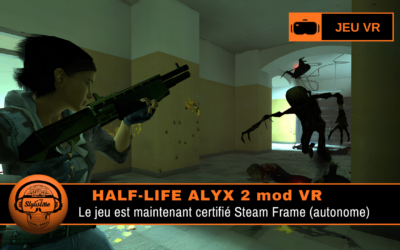 Half-Life 2 VR mod certifié Steam Frame : nouvel indice ?