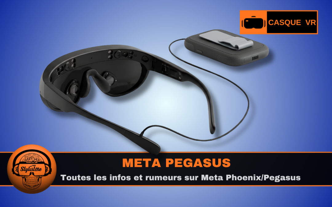 Meta Pegasus : le futur casque VR léger pro de Meta