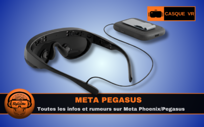 Meta Pegasus : le futur casque VR léger pro de Meta