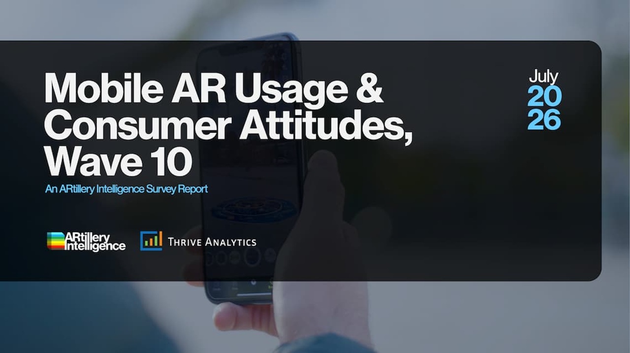 Mobile AR Usage & Consumer Attitudes, Wave 10
