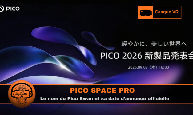 Pico Space Pro annonce officielle le 2 septembre 2026