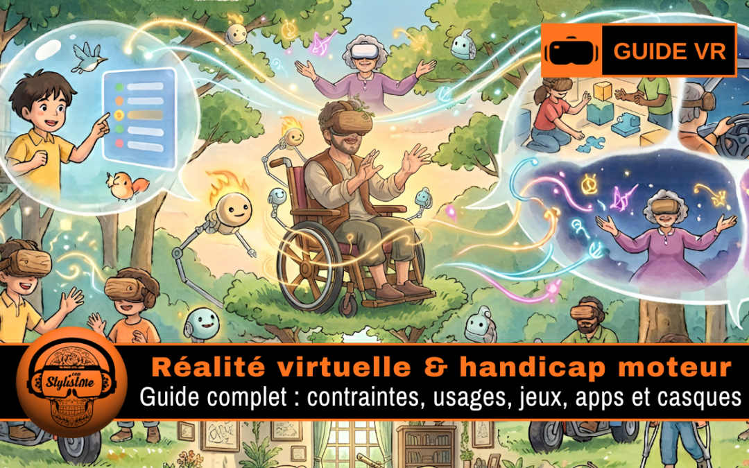 Réalité virtuelle et handicap moteur : le guide complet 2026