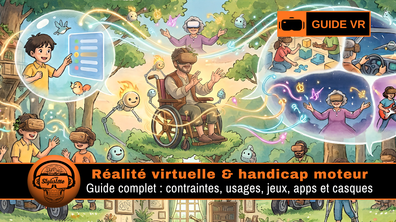 Réalité virtuelle et handicap moteur Réalité virtuelle et handicap moteur