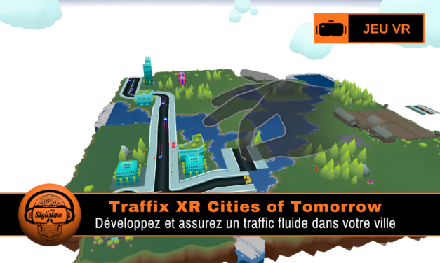 TRAFFIX XR : Cities of Tomorrow, puzzle de circulation en réalité mixte sur Meta Quest