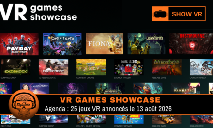VR Games Showcase août 2026 : 25 jeux annoncés le 13 août
