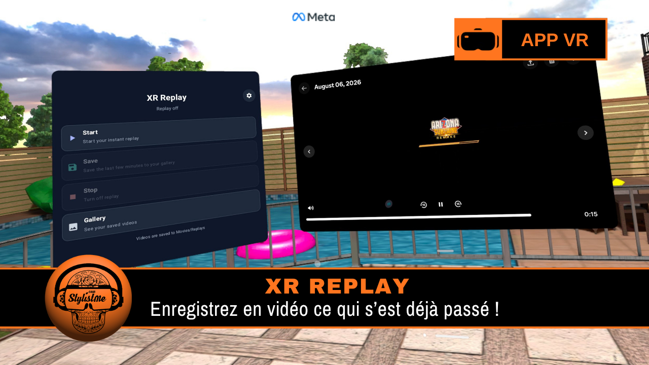 XR Replay avis test XR Replay avis test