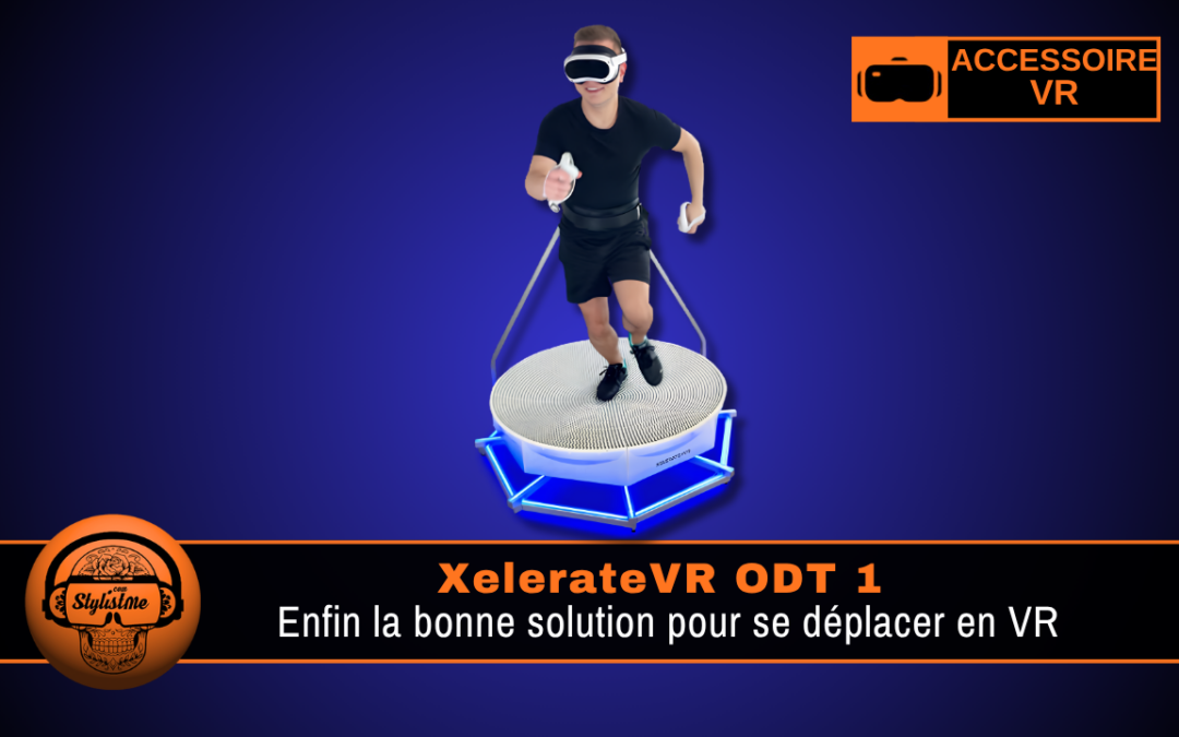 XelerateVR ODT 1 : un tapis pour marcher naturellement en VR