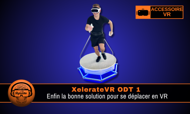 XelerateVR ODT 1 : un tapis pour marcher naturellement en VR