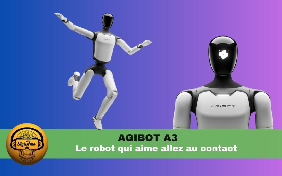 Agibot A3 : l&rsquo;humanoïde de service pour showrooms et événements