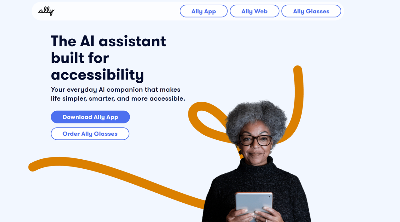 Ally Envision AI assistant lunettes handicap Ally Envision AI assistant lunettes handicap