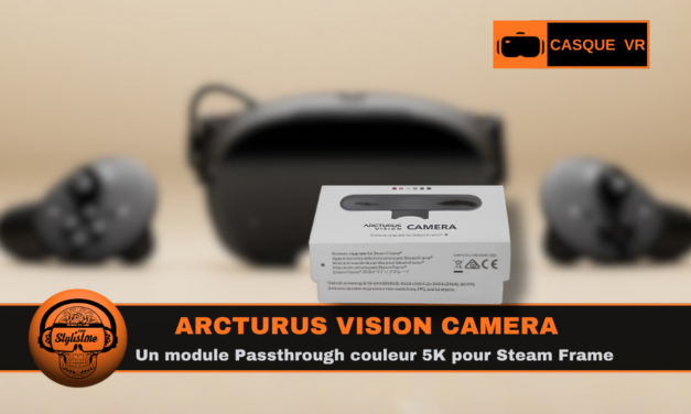 Arcturus Vision Camera : module Passthrough couleur pour Steam Frame
