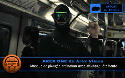 Arex Vision AREX ONE : masque AR de plongée HUD