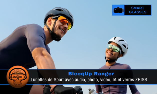 BleeqUp Ranger : lunettes connectées sport, fonctionnalités et verdict