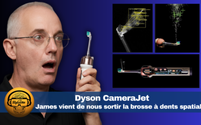 Dyson CameraJet : brosse &agrave; dents IA avec cam&eacute;ra et syst&egrave;me de flossage automatique