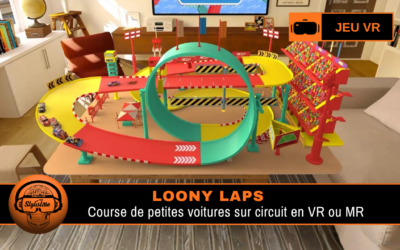 Loony Laps : course de petites voitures sur circuit MR