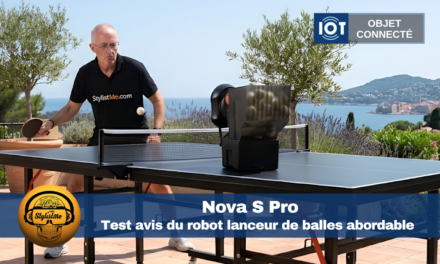 Nova S Pro : test et avis du robot ping-pong parfait pour s&rsquo;améliorer
