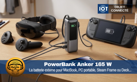 PowerBank Anker 165 W : la batterie externe idéale pour Steam Frame et Desk
