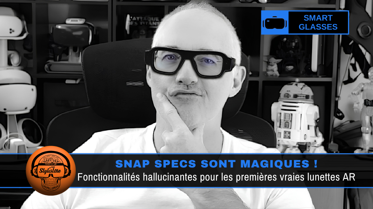 Snap Specs fonctionnalités