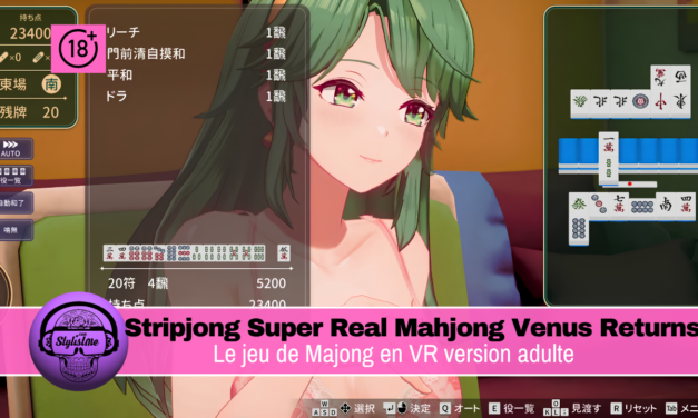 Stripjong Super Real Mahjong Venus Returns : Le Jeu de cartes adulte en Porno VR
