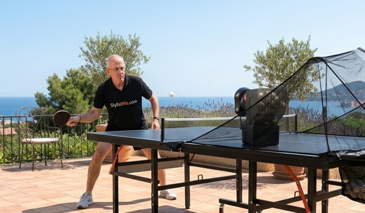 Test Nova S Pro robot ping pong